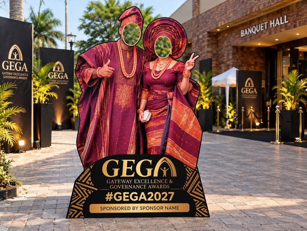 Aso-oke cut-outs